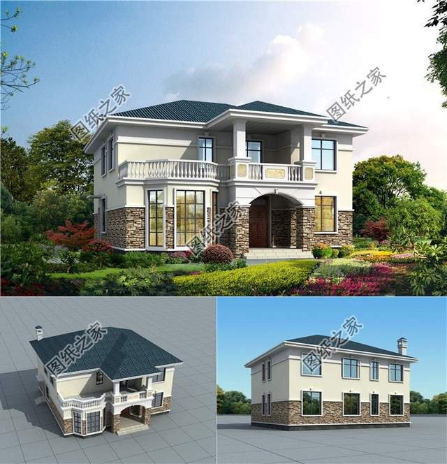 文化石裝飾的別墅，健康環保還古典，耐用耐磨又優雅