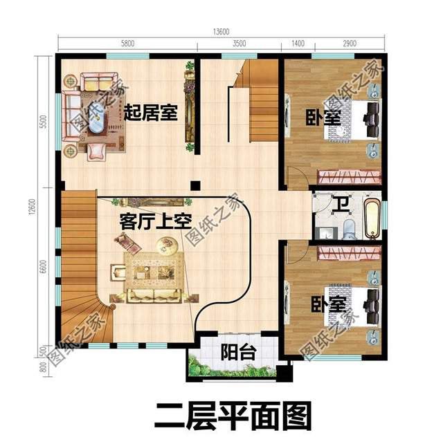 坡屋頂三層別墅，造型更豐富，冬暖夏涼好幫手