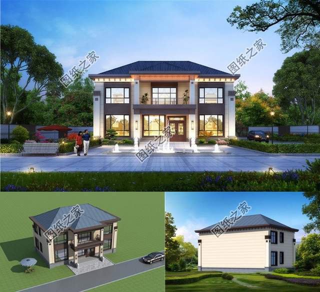 新中式二層農村別墅，讓生活更加熱愛，讓人生更為順心