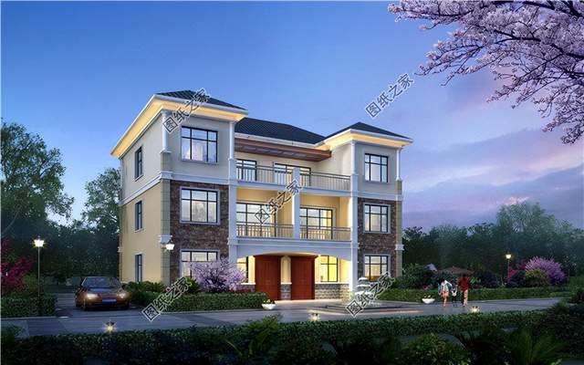 新農(nóng)村雙拼別墅，合卻不擾，感情更深