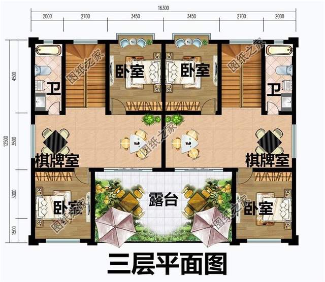 新農(nóng)村雙拼別墅，合卻不擾，感情更深