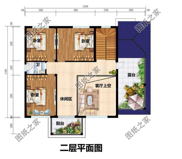 帶土灶房的三棟二層別墅，實用接地氣，父母看到都愛上了