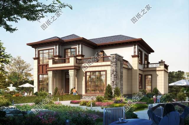 帶土灶房的三棟二層別墅，實用接地氣，父母看到都愛上了