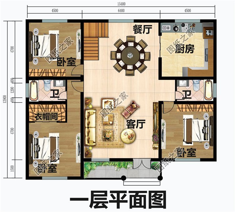 一層半鄉村別墅，體面的小洋房獻給父母