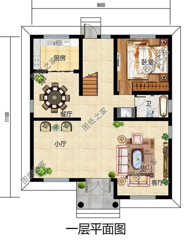 優雅實用式小戶型二層鄉村別墅，美輪美奐，哪一款讓你怦然心動