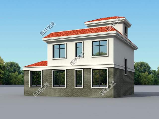 優雅實用式小戶型二層鄉村別墅，美輪美奐，哪一款讓你怦然心動