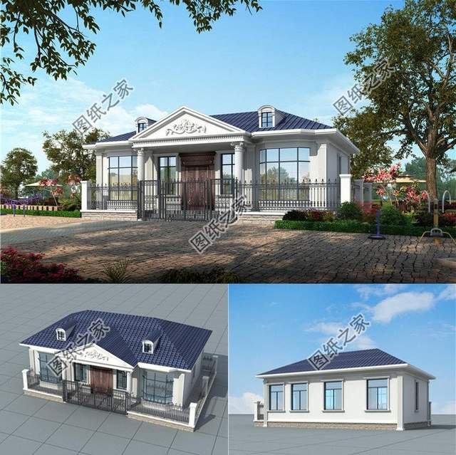 三款一層農(nóng)村自建房，低至15萬的預(yù)算成本，最適合的養(yǎng)老住宅