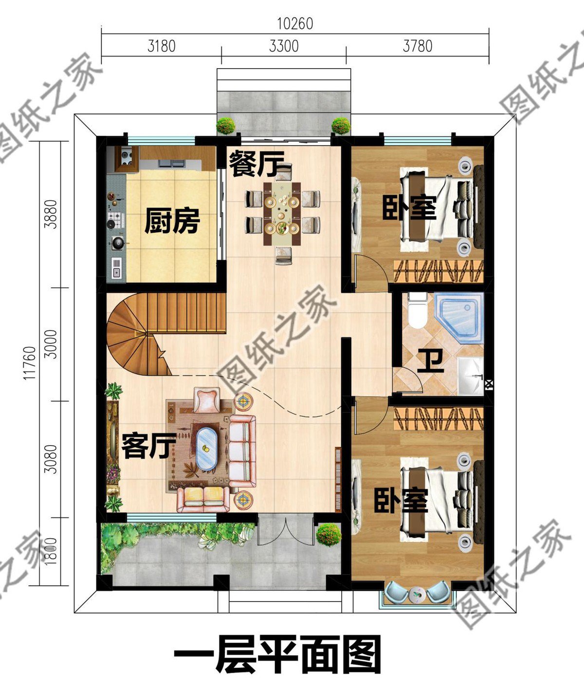15萬左右農村二層自建別墅，低成本二層小別墅，快樂生活的小起點