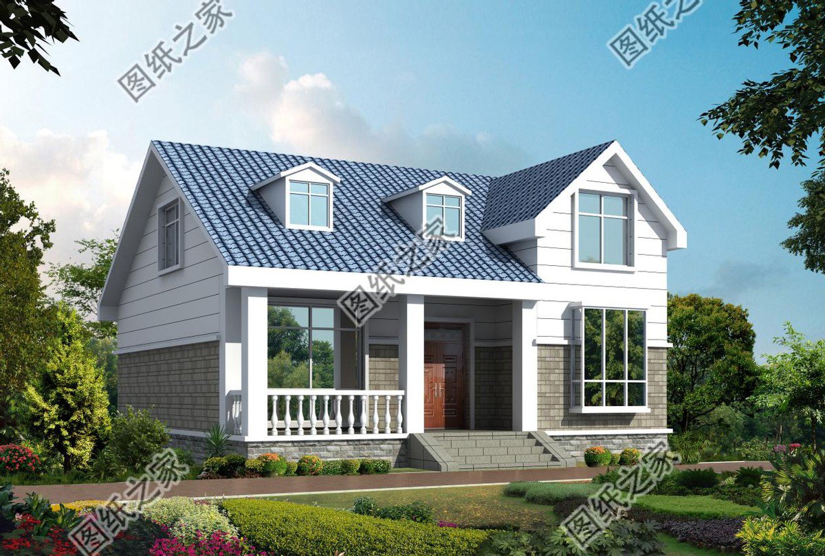 15萬左右農村二層自建別墅，低成本二層小別墅，快樂生活的小起點