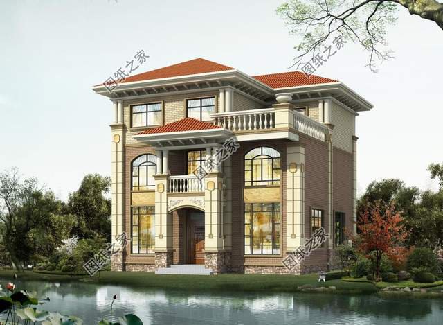 3款25萬左右三層別墅圖.看了以后保證讓你有耳目一新的感覺