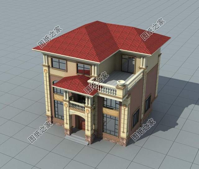 3款25萬左右三層別墅圖.看了以后保證讓你有耳目一新的感覺