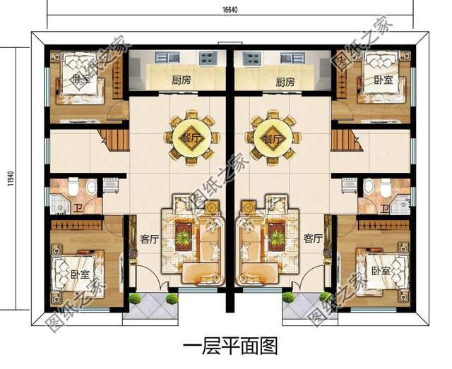 精品雙拼二層別墅，兩兄弟自建別墅的優選