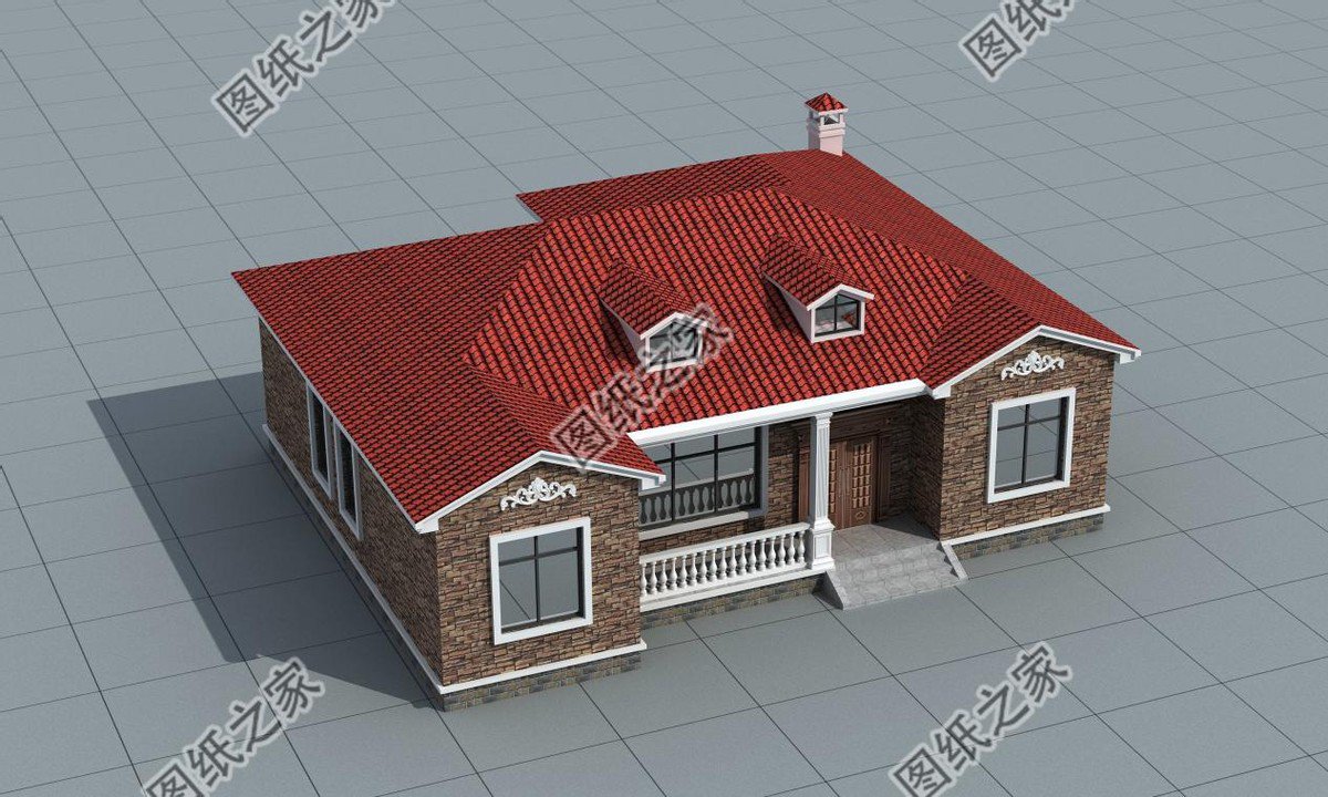 帶老虎窗的一層 別墅，是國人的理想住宅