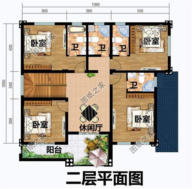 帶浮雕的農村自建二層別墅，高端又不浮夸，極具設計感