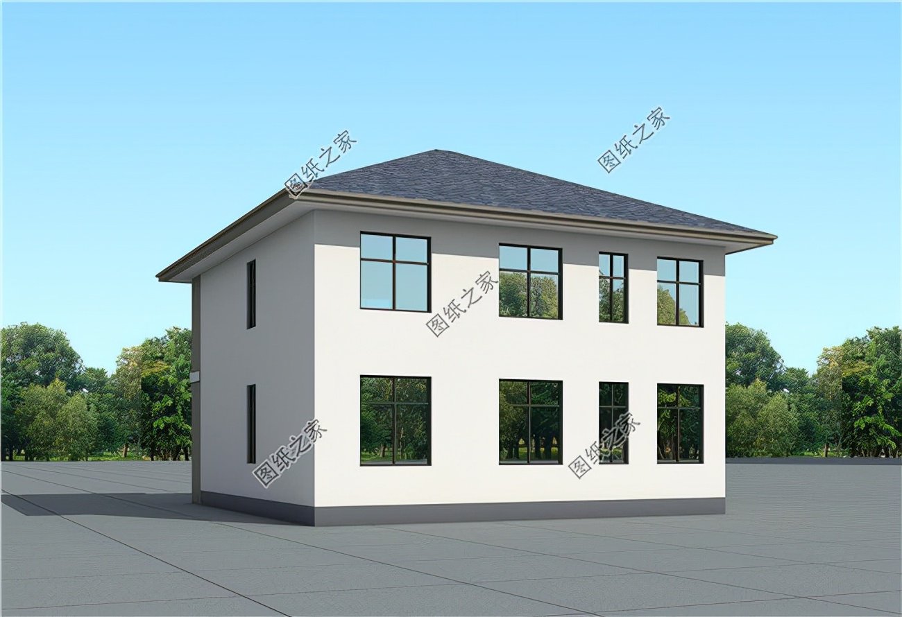 現(xiàn)代風(fēng)二層農(nóng)村自建房，輕奢別墅盡顯小資生活方式