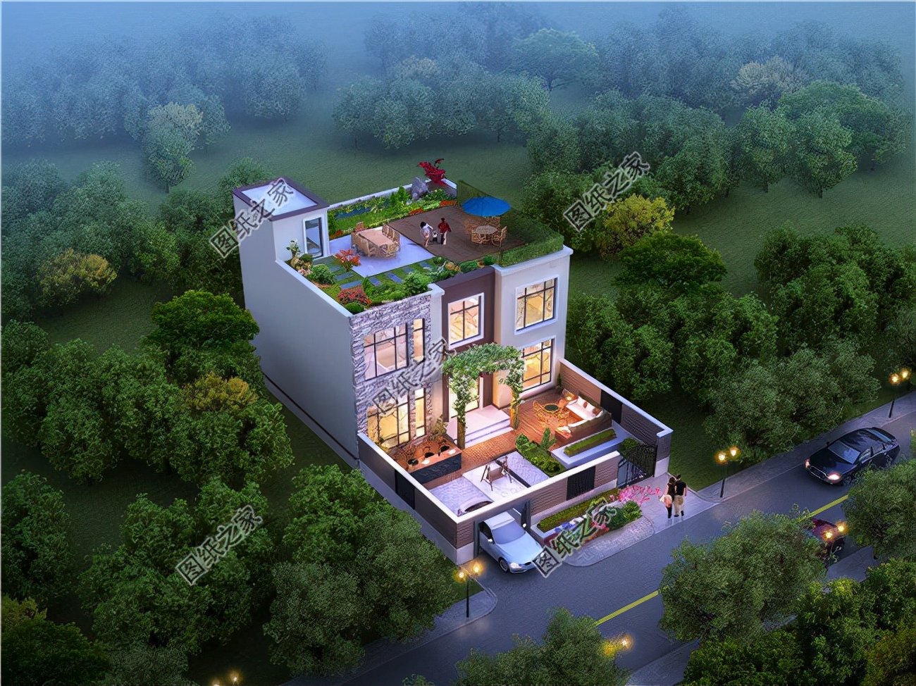 現(xiàn)代風(fēng)二層農(nóng)村自建房，輕奢別墅盡顯小資生活方式