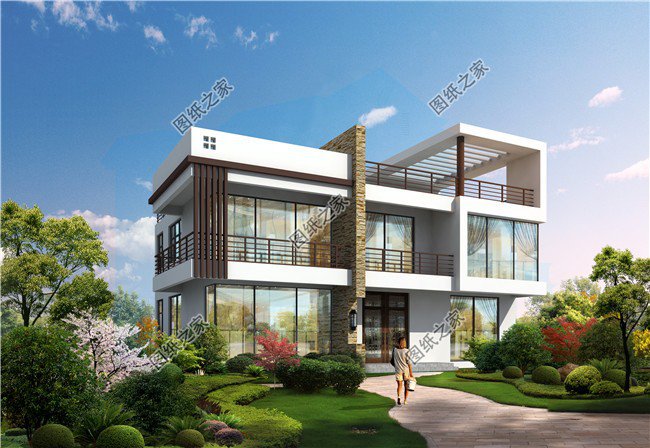 現(xiàn)代風(fēng)二層農(nóng)村自建房，輕奢別墅盡顯小資生活方式