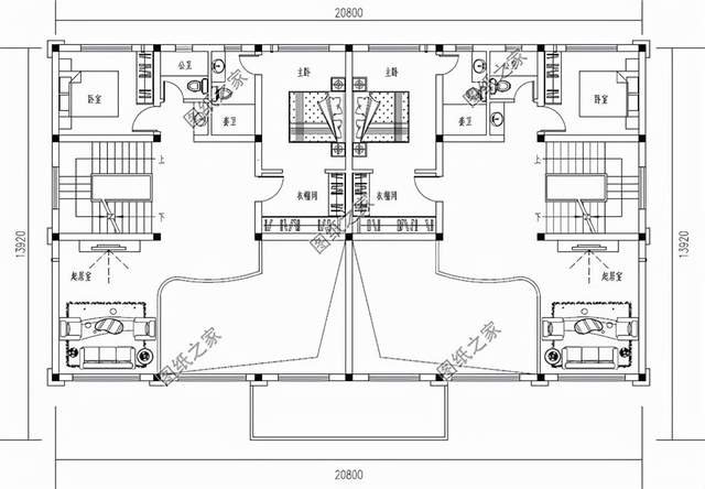 農村一層帶庭院三合院自建房，粉墻黛瓦，實用又美觀