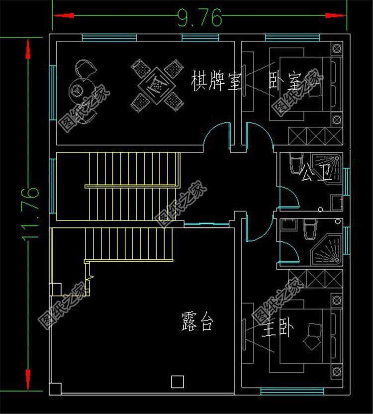 現代風自建三層別墅帶露臺，能自住也可做民宿