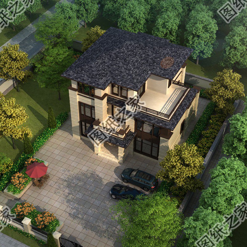 新中式三層別墅，凝結(jié)山河與人文之精粹，用心建造理想中式住宅