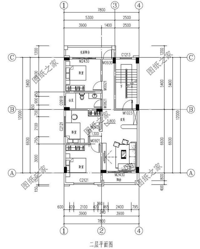 小戶型簡潔三層別墅設計圖，還原其本質，給你帶來美滿生活