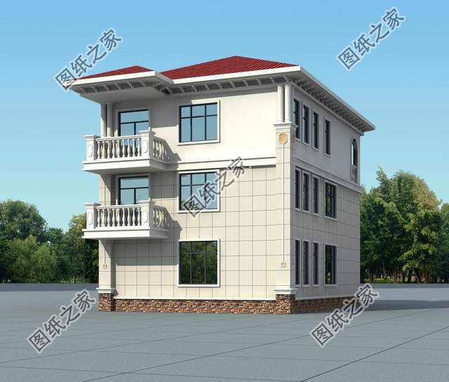 30萬起建的別墅，城里買房首付的錢，回老家蓋棟別墅真香