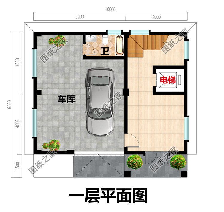 80平方米農村四層房屋設計圖紙
