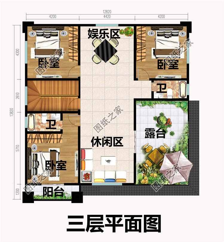 三層新中式別墅設計方案