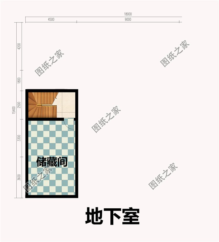 18&times;15米新中式農村三層別墅