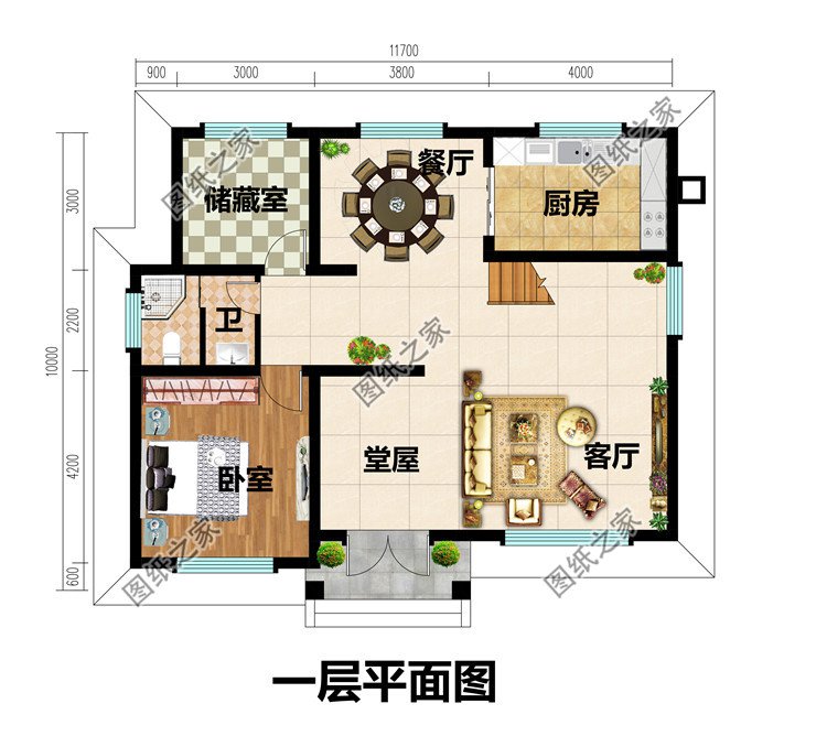 15萬左右新中式二層別墅設計圖