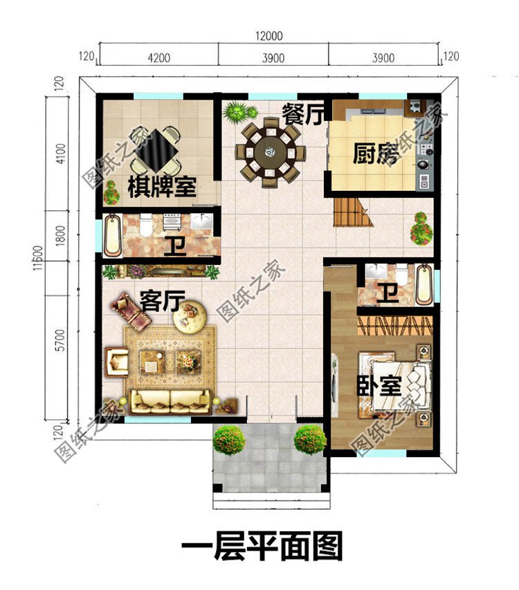 獨棟小別墅設計圖