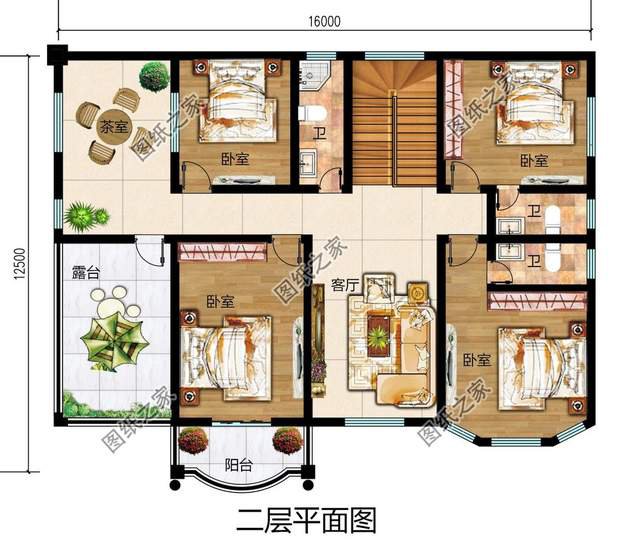 三款帶煙囪的漂亮別墅，裊裊炊煙，重回兒時的記憶