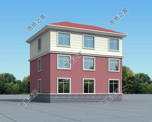 紅色系農(nóng)村自建房，如果生命有顏色，它一定是中國(guó)紅