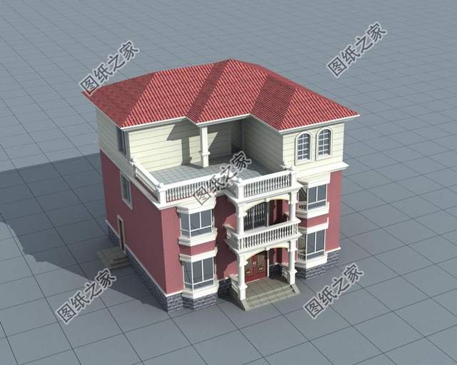 紅色系農(nóng)村自建房，如果生命有顏色，它一定是中國(guó)紅