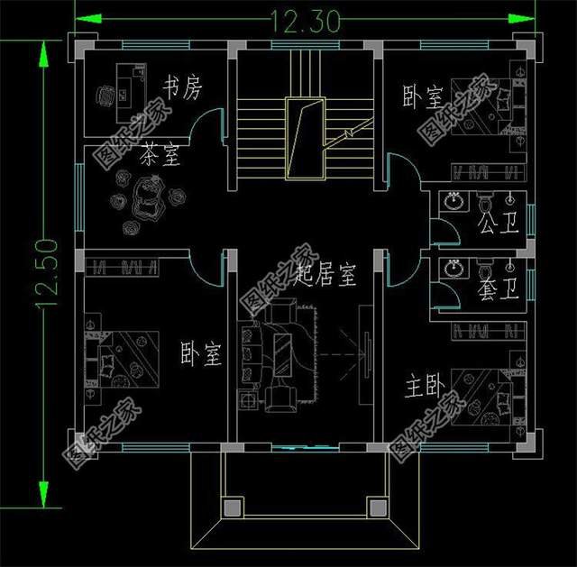 三層新中式別墅，氣勢平靜恢弘，深受有文化品位的家庭喜愛
