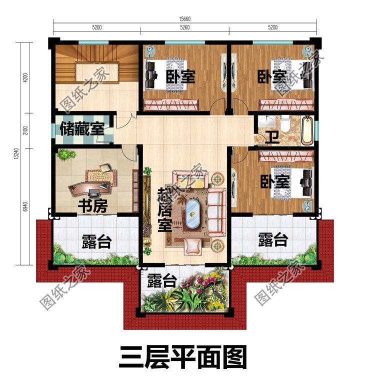 帶堂屋的歐式三層別墅，中西結(jié)合的產(chǎn)物，深受老百姓的喜愛(ài)