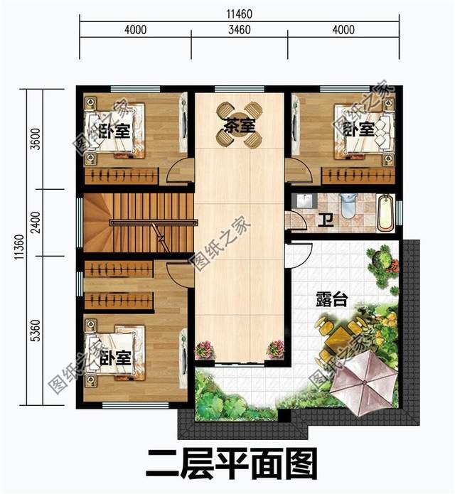 簡單易行二層別墅，簡潔大方，主體18w即可建造，心動(dòng)不如行動(dòng)