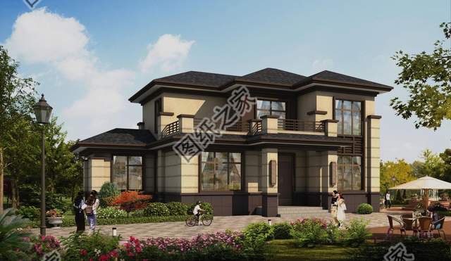 帶車庫的鄉村別墅，簡直不要太理想