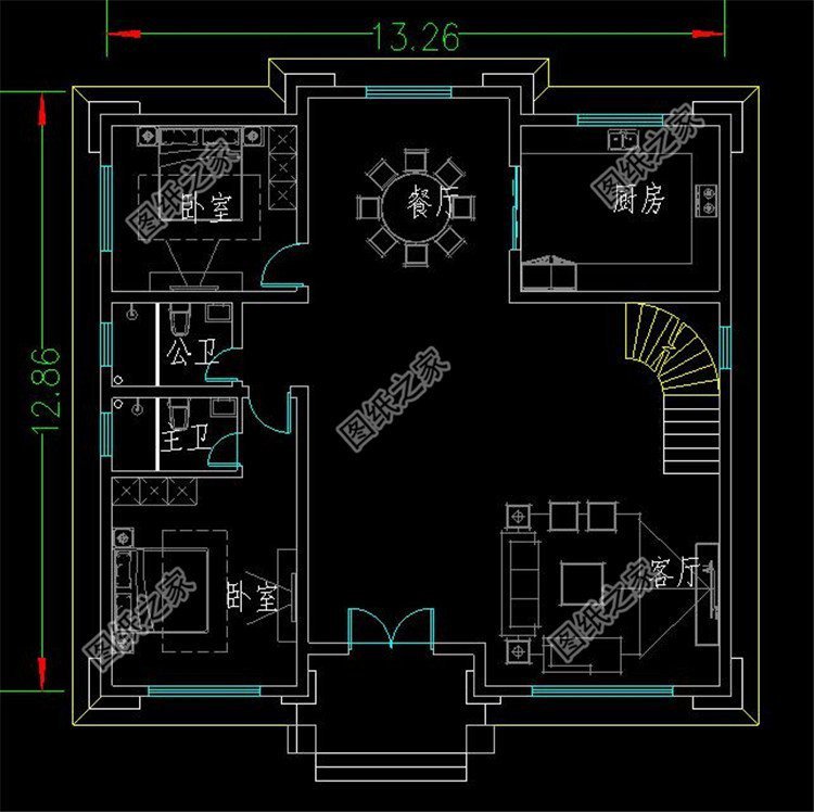新農村三層別墅，最火的室內挑空，這樣的住宅必引領另一波熱潮