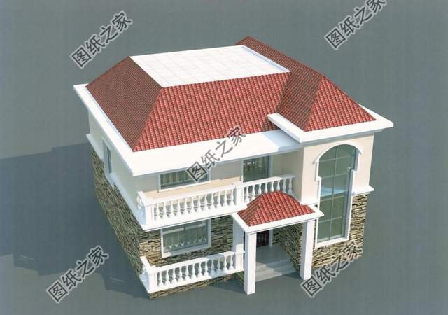 鄉(xiāng)村現代簡約風兩層小別墅，經濟實用又漂亮