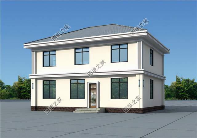 鄉(xiāng)村現代簡約風兩層小別墅，經濟實用又漂亮