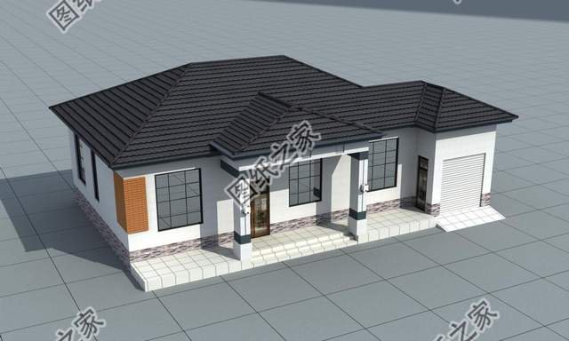 200平左右鄉(xiāng)村一層別墅，方正整潔，落落大房