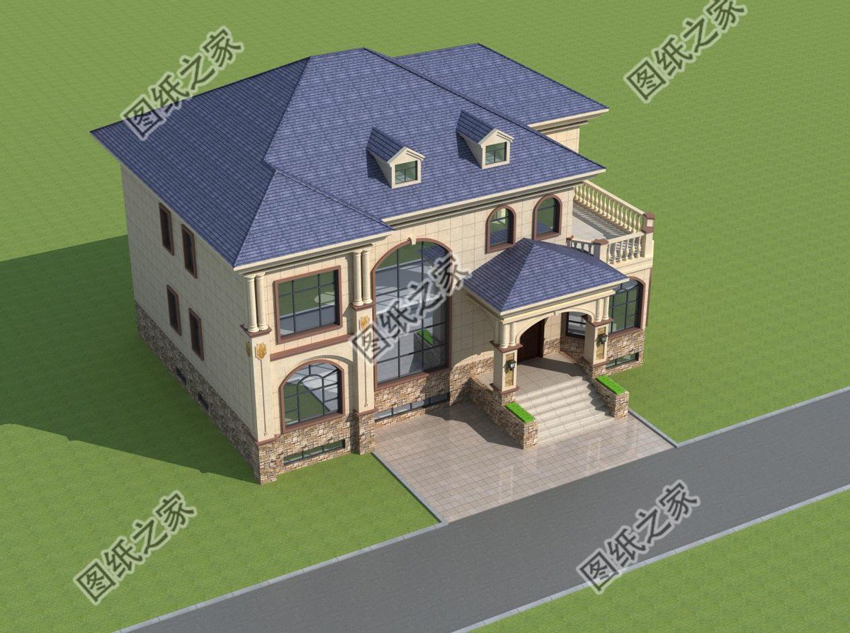 帶地下室二層別墅設(shè)計圖，舒適又能儲物，最佳戶型的不二之選