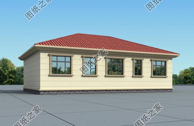 新農村一層自建房，經典秀美，時尚適居