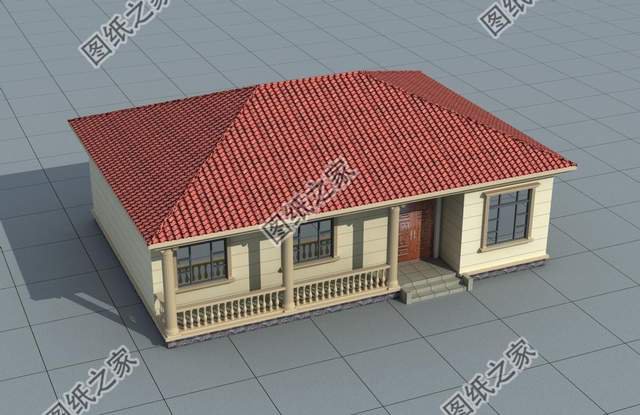 新農村一層自建房，經典秀美，時尚適居