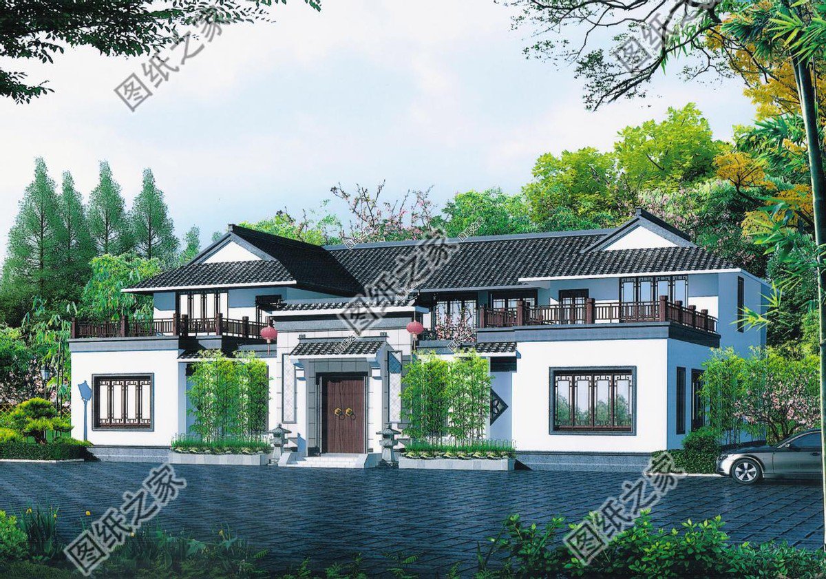 為懂生活而造的人新中式別墅，帶小庭院滿滿的幸福感