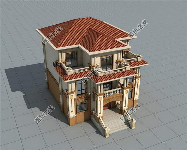 三層高端鄉村別墅，建設美麗新農村，修造舒適住宅