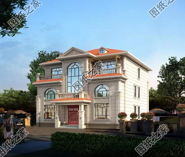 三層高端鄉村別墅，建設美麗新農村，修造舒適住宅