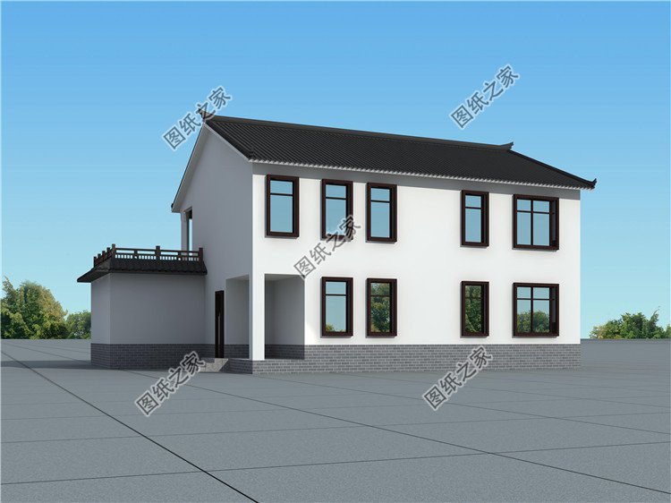 農村7字型自建房圖，異形宅基地如何設計完美匹配地基？