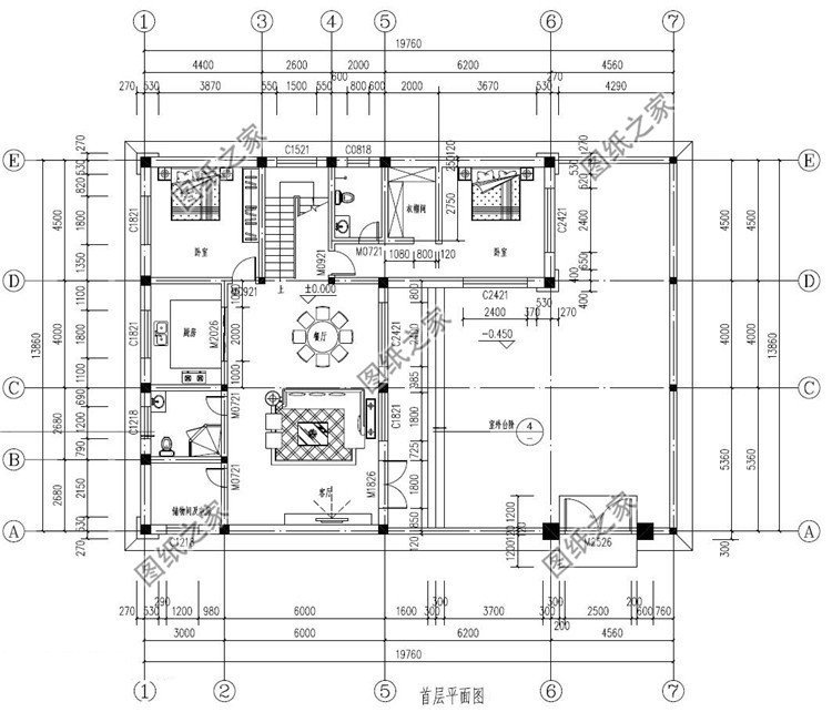 農村二層帶院子設計圖，這才是鄉村別墅正確的打開方式